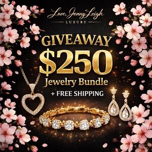 FREE $250 JEWELRY BUNDLE + FREE SHIPPING GIVEAWAY